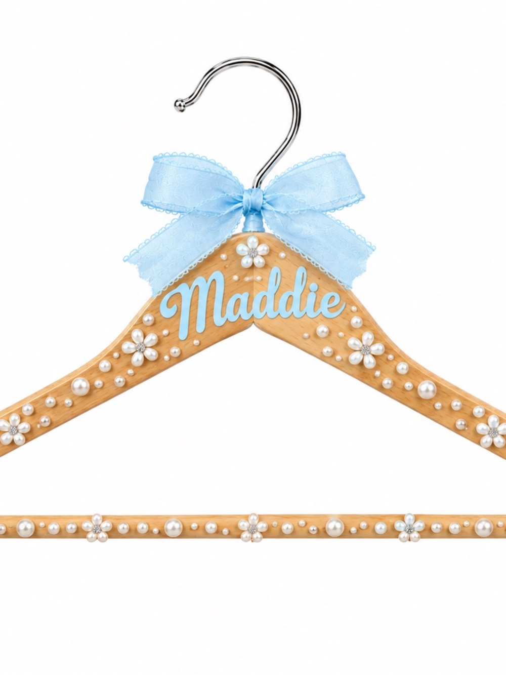 Personalized Wedding Wooden Hanger personalized